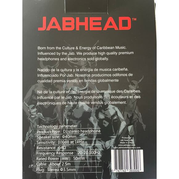 Headphones Wired Corded Over Ear DJ Stereo Gaming Music Podcast No mic - Picture 7 of 7